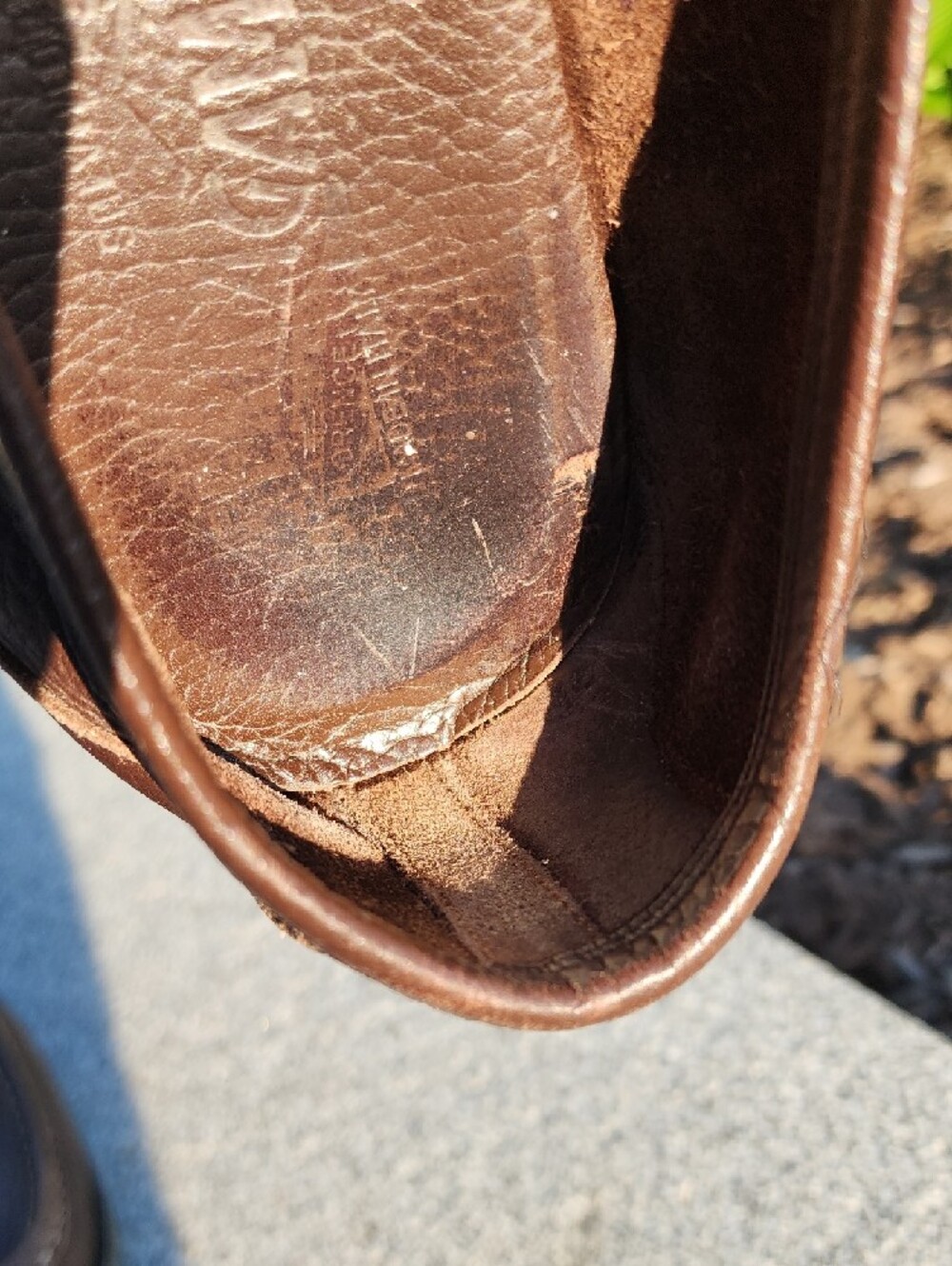 Salvatore Ferragamo Brown Leather Loafers Gancini Size 11 - Picture 11 of 16